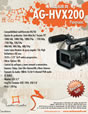 Flyer Promocional - Panasonic AG-HVX200